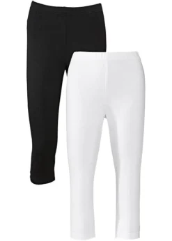 Lot De 2 Leggings Corsaire Extensibles 17 Lot De 2 Leggings Corsaire Extensibles -Mode Femme 14019721 YL40BSz0