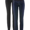 Lot De 2 Leggings En Jean Confort-stretch