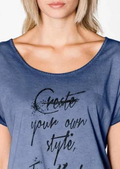 Rainbow Robe En Jersey à Imprimé Devant -Mode Femme 14234217 3XPXD2TO