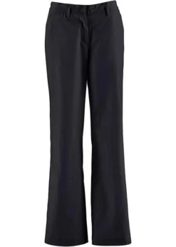 Pantalon En Lin Majoritaire Avec Taille Confortable, Loose Fit -Mode Femme 15007243 X9u4wlqu