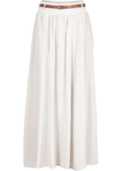 Jupe Longue Avec Ceinture 16 Jupe Longue Avec Ceinture -Mode Femme 15022344 Lmq583EX