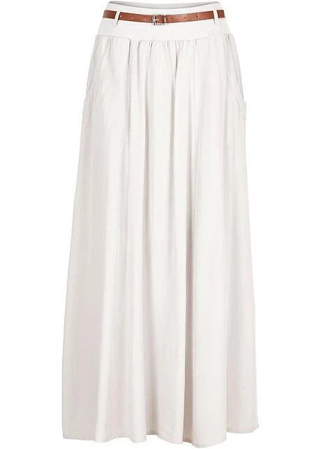 Jupe Longue Avec Ceinture 8 Jupe Longue Avec Ceinture – Image 8