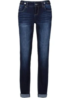 Jean Mid-waist Boyfriend, Extensible