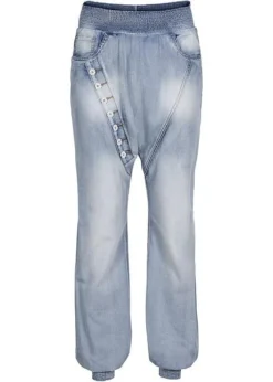 Rainbow Jean Baggy En TENCEL™ Lyocell Avec Délavage Intense