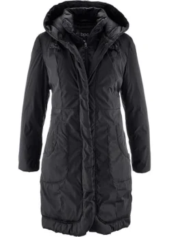 Manteau Court Doublé à Capuche