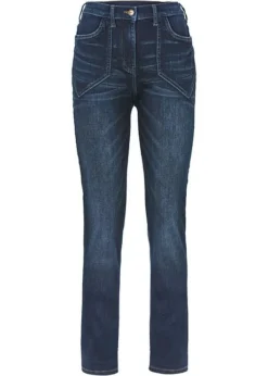 Jean Extensible Taille Haute Avec Taille Confortable