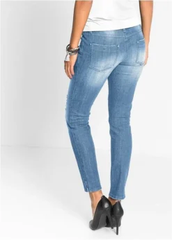 Jean Stretch Avec Zip -Mode Femme 16207987 ldbSv191