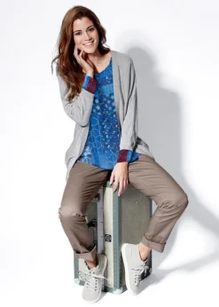 Blouse-tunique Froissée à Manches Longues -Mode Femme 17000689 rhSVzp59