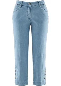 Pantacourt En Jean Extensible 20 Pantacourt En Jean Extensible -Mode Femme 17027167 MC3xE06i