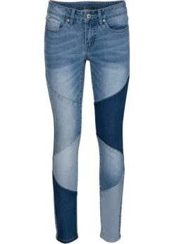 Rainbow Jean Skinny Tricolore Longueur Raccourcie