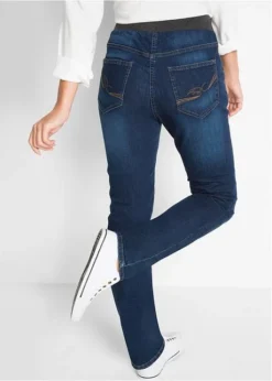 Jean Boyfriend Stretch à Taille élastiquée 9 Jean Boyfriend Stretch à Taille élastiquée -Mode Femme 17138540 OzsmIabx