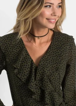 Rainbow Robe Style Portefeuille à Volants -Mode Femme 17263786 xb590plW