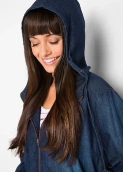 Parka En Coton Jean -Mode Femme 17281332 LpQI6ggT