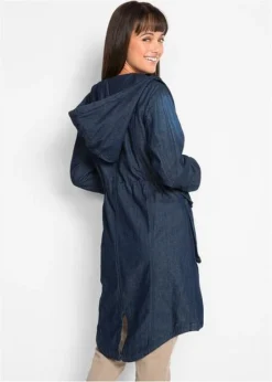 Parka En Coton Jean -Mode Femme 17281334 4clk8a1u