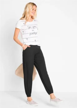Pantalon Matière T-shirt -Mode Femme 18002716 Wn8CoxSY