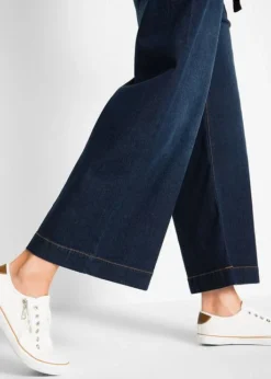 Jean 7/8 Taille Haute à Ceinture Nouée, Loose Fit 10 Jean 7/8 Taille Haute à Ceinture Nouée, Loose Fit -Mode Femme 18013877 U9YrLQtp