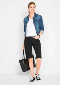 Lot De 2 Bermudas Extensibles -Mode Femme 18060254 bH7w0mBr