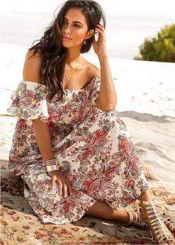 Robe à Col Carmen -Mode Femme 18079531 KyMQVoBn