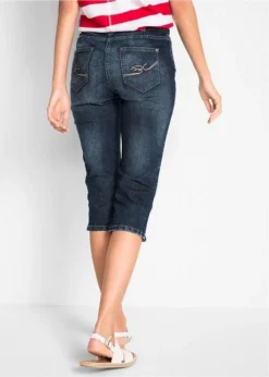 Jean Stretch Droit Taille Normale, Longueur 3/4 -Mode Femme 18082038 I0WJq8pU