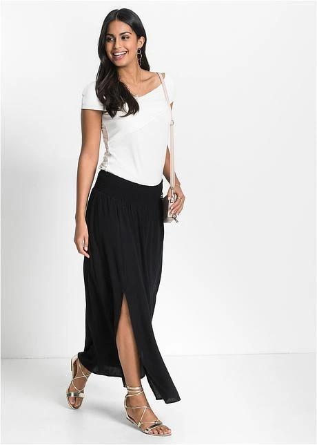 Jupe Maxi Longue Avec Fentes 4 Jupe Maxi Longue Avec Fentes – Image 4