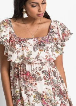 Robe à Col Carmen -Mode Femme 18087979 NctfU51y