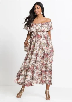 Robe à Col Carmen -Mode Femme 18087988 SCowWAUQ