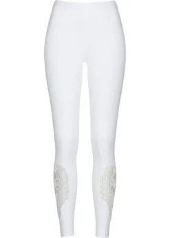 Legging Avec Dentelle