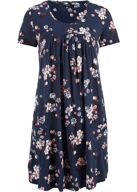 Robe En Jersey à Manches Courtes 1 Robe En Jersey à Manches Courtes