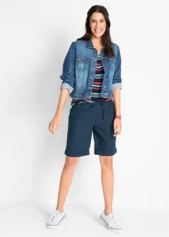 Bermuda En Lin 10 Bermuda En Lin -Mode Femme 18124799 BtK29LUA