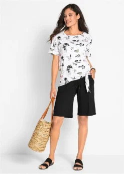 Bermuda En Jersey -Mode Femme 18125003 fU2WMeo1