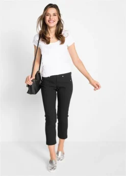 Pantalon 7/8 En Bengaline -Mode Femme 18132885 tNrSdV15