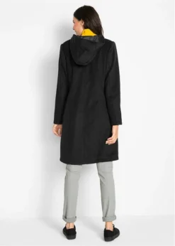 Manteau Duffle-coat En Laine Mélangée -Mode Femme 18142022 BZ1JlMTO