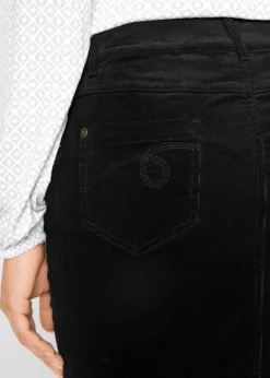 Jupe En Velours Côtelé Extensible -Mode Femme 18158758 CAD0QnWY