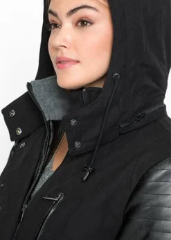 Rainbow Parka Longue à Empiècement Contrastant -Mode Femme 18232943 fQRYsyjy