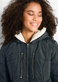 Veste Avec Capuche Doublée -Mode Femme 18235521 H11pXeMM