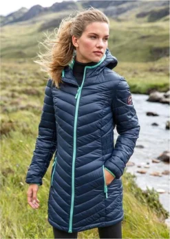 Veste Longue Matelassée Ultra-légère Et Son Pochon -Mode Femme 18241310 BbSGUcRB