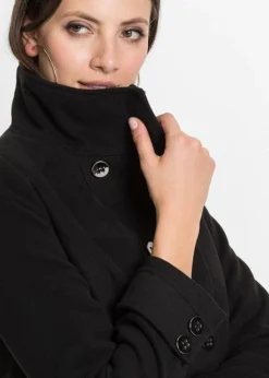 Manteau Court, Taille Courte -Mode Femme 18257985 sFiFO6xl