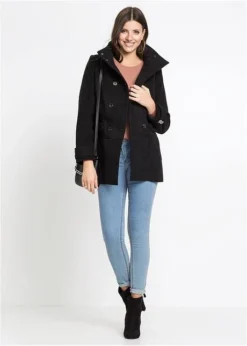 Manteau Court, Taille Courte -Mode Femme 18257987 gUecUfHQ