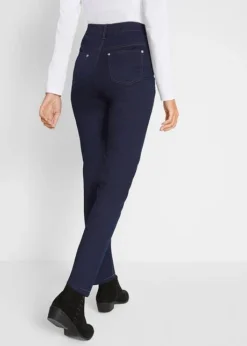 Pantalon En Twill Stretch Avec Dos élastiqué, Slim Fit -Mode Femme 18364700 xbxOsyHa