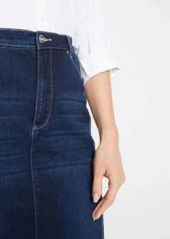 Jupe Extensible à Taille Haute Confortable -Mode Femme 18384405 BiOwtnsp