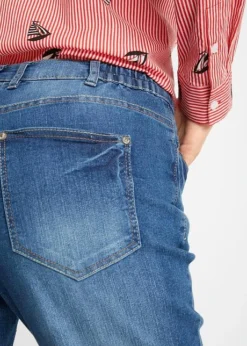 Bermuda En Jean Stretch à Taille Confortable 13 Bermuda En Jean Stretch à Taille Confortable -Mode Femme 19017205 EJC2Gm87