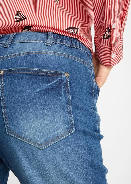 Bermuda En Jean Stretch à Taille Confortable 6 Bermuda En Jean Stretch à Taille Confortable – Image 6