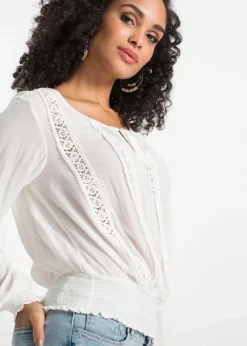 Blouse Avec Dentelle Au Crochet 13 Blouse Avec Dentelle Au Crochet -Mode Femme 19021496 ULxLZmLZ
