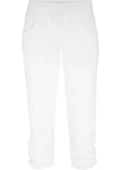 Corsaire à Empiècement Taille Confortable Et Fronces -Mode Femme 19060033 xjvhw62t