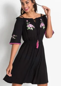 Robe à épaules Dénudées Avec Broderie -Mode Femme 19062593 9lpn7iFE