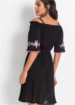 Robe à épaules Dénudées Avec Broderie -Mode Femme 19062596 dn4v9z9M