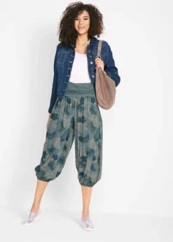 Pantalon 3/4 à Taille Confortable, Loose-Fit 10 Pantalon 3/4 à Taille Confortable, Loose-Fit -Mode Femme 19076316 37hAcON1