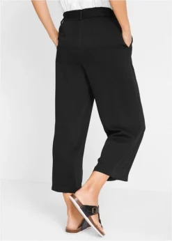 Jupe-culotte En Viscose Avec Ceinture à Nouer -Mode Femme 19095463 ltikZ0S9