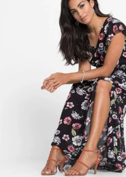 Robe Longue Imprimée à Volants -Mode Femme 19104855 bZFbukFy