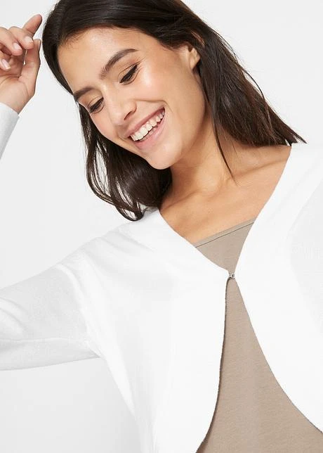 Boléro En Maille, Manches Longues 5 Boléro En Maille, Manches Longues – Image 5